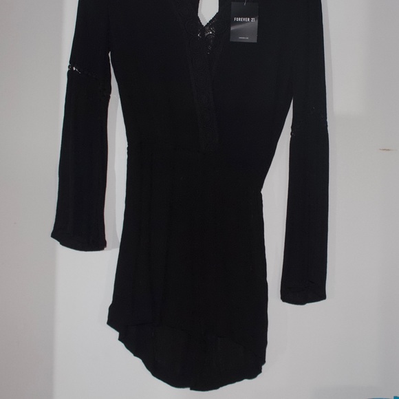 Black boho romper - Picture 2 of 2